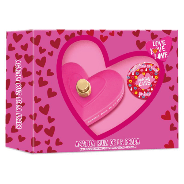 AGATHA RUIZ DE LA PRADA COFRE LOVE LOVE LOVE X 80 ML.